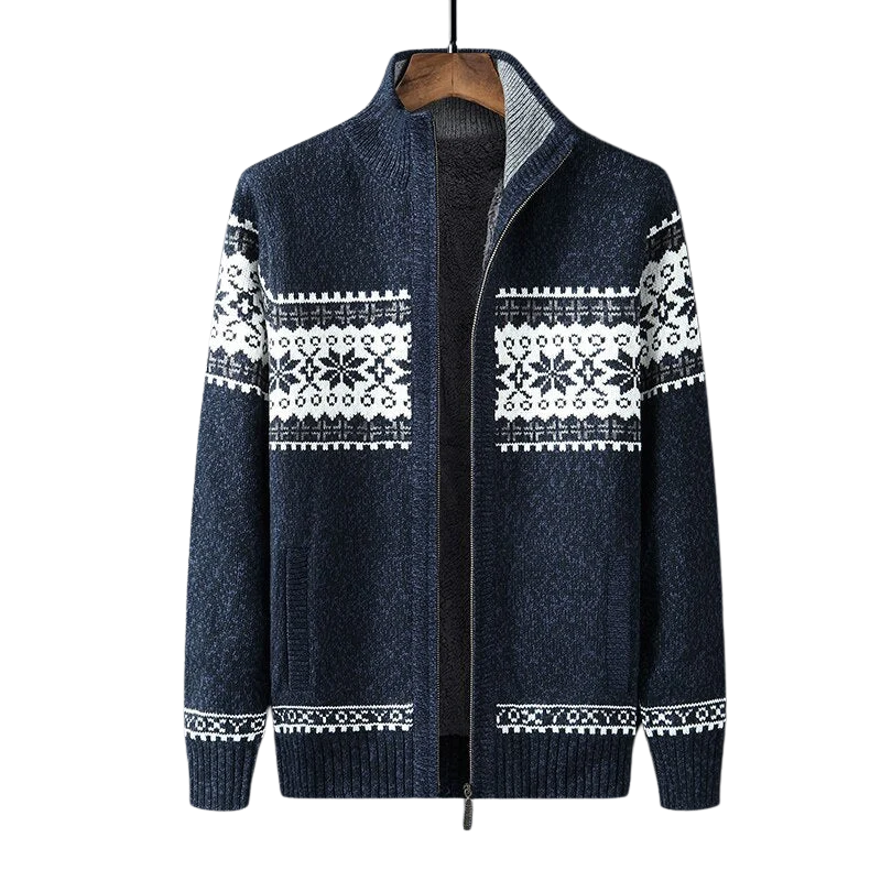Gebreid Vest | Warm Wintervest Heren | Klassiek Design