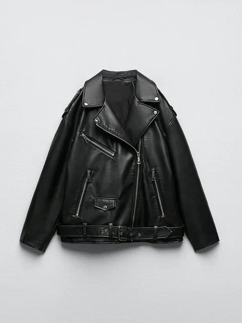 Xamira Bikerjack - Stoer en Elegant - Zwart Damesjas