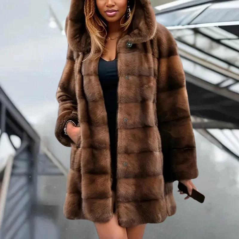 Jacinta Modieus Damesjack met Capuchon