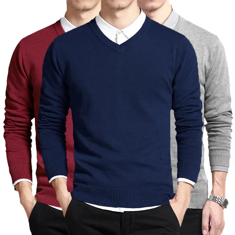 Jeff | V-Hals Premium Trui - Comfort & Stijl