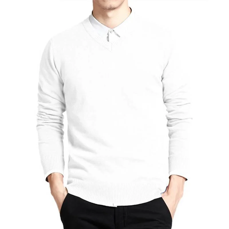 Jeff | V-Hals Premium Trui - Comfort & Stijl