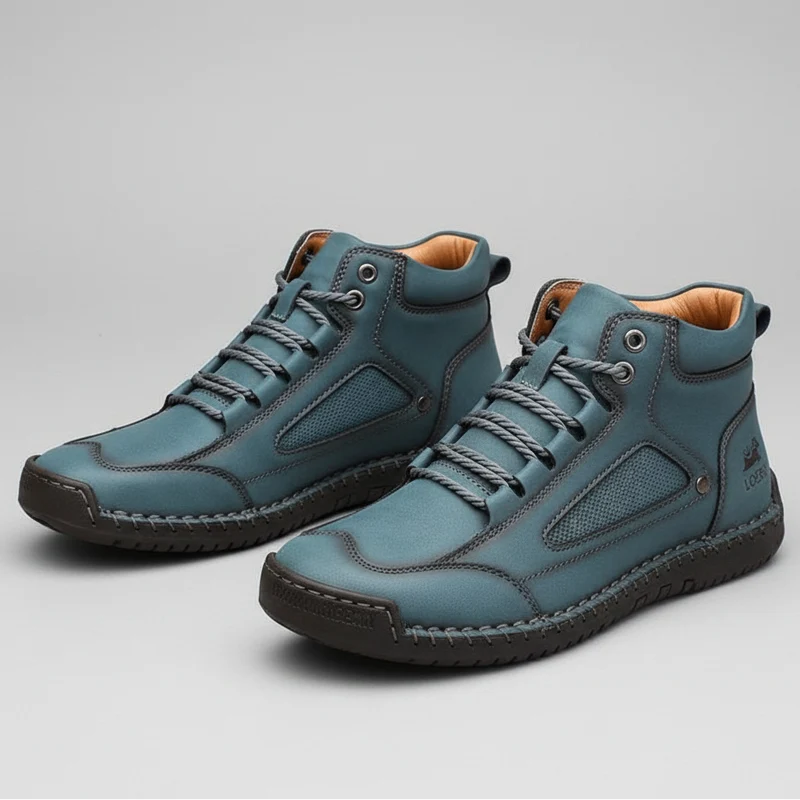 Nieuwe handgemaakte leren damesschoenen - casual instappers, ademende ballerina's, modieuze mocassins, ook verkrijgbaar in grote maten.