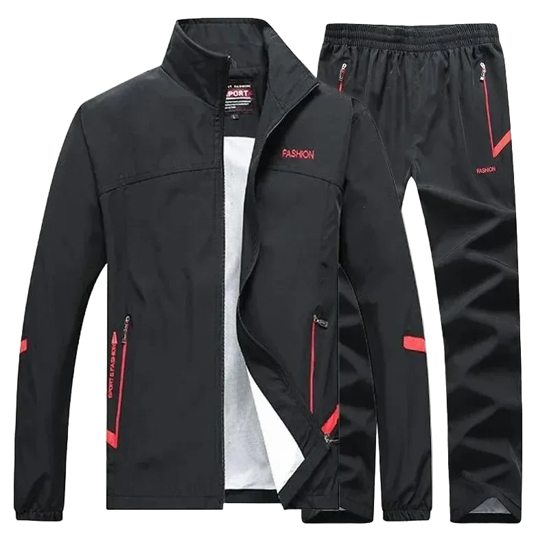 Heren sportpak set - Jogging trainingsjack en -broek voor de herfst
