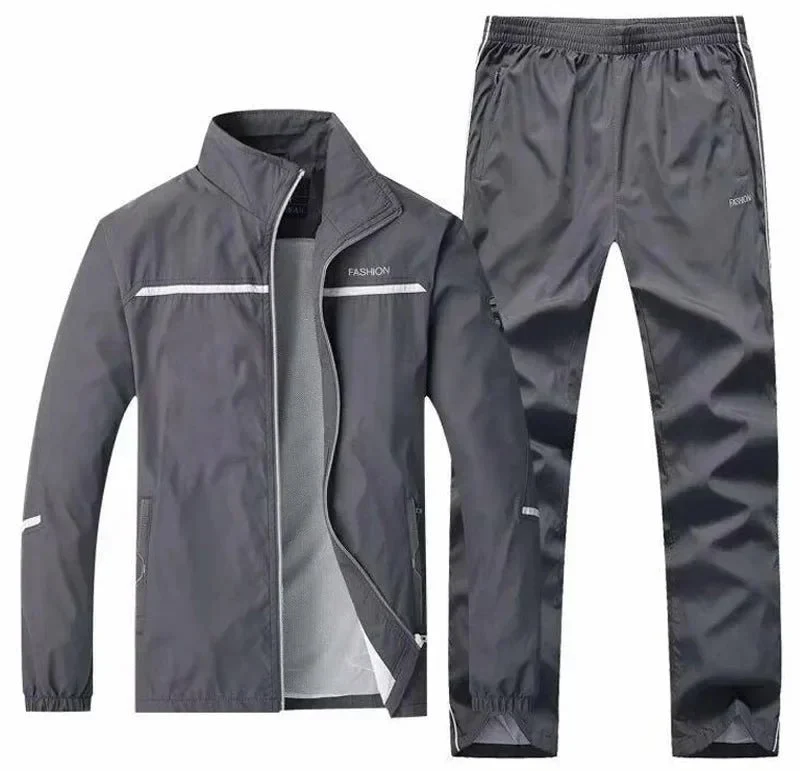 Heren sportpak set - Jogging trainingsjack en -broek voor de herfst