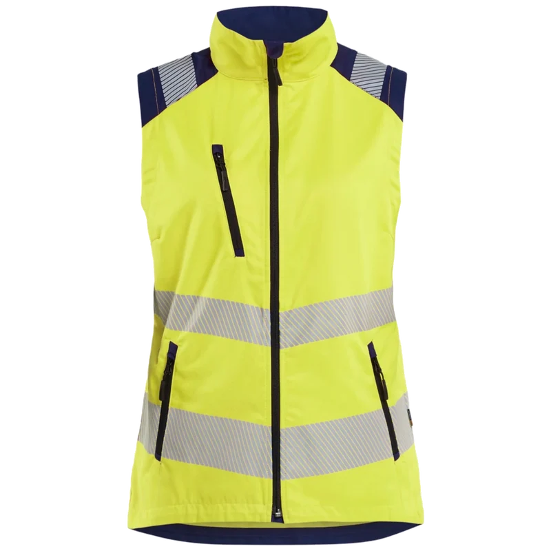 Blaklader Dames bodywarmer High Vis 3092-1905